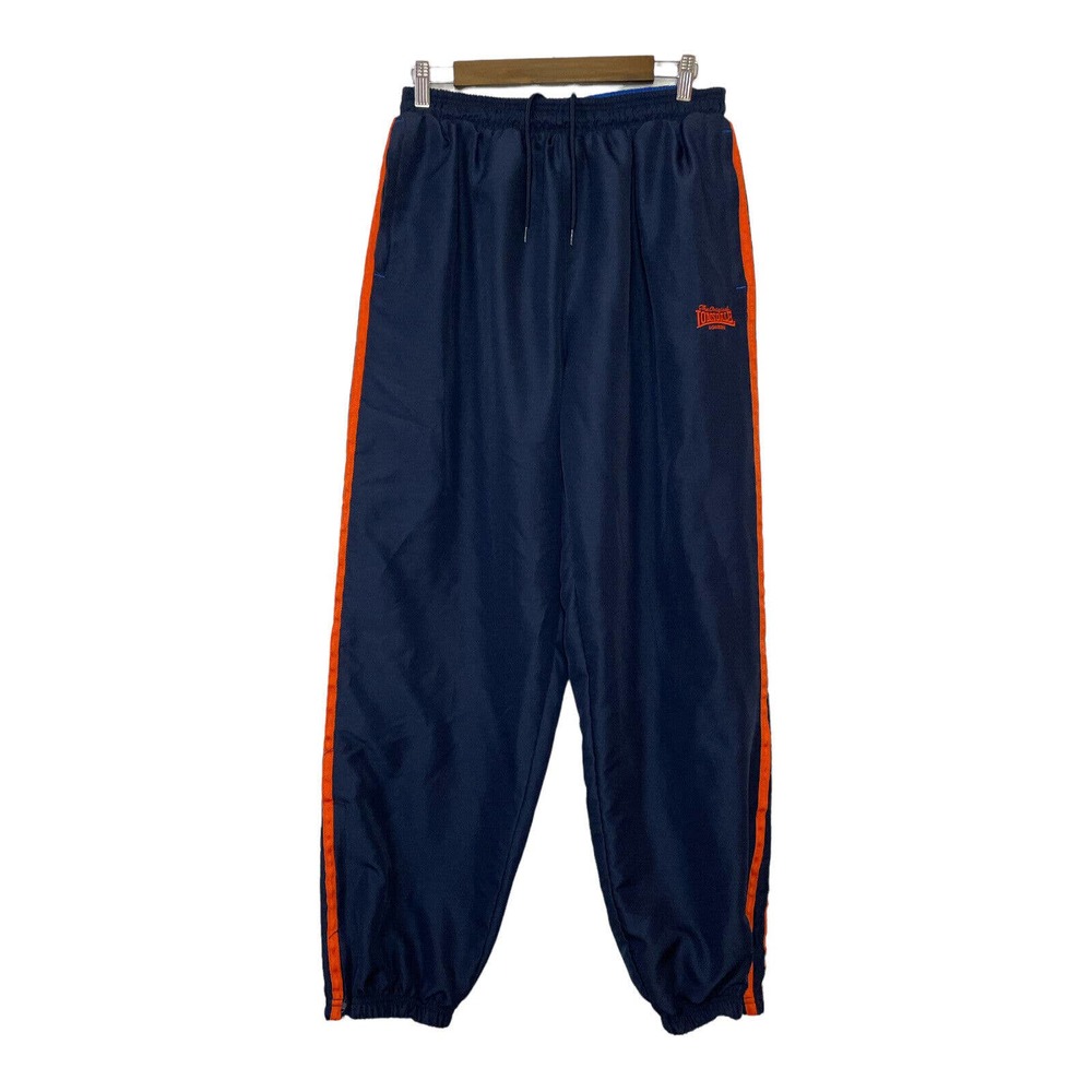 Lonsdale XL Mens Blue Elastic Waist Drawstring Pockets Tapered Leg Jogger Pants